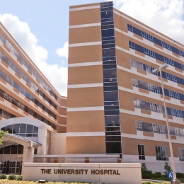 University Hospital building.